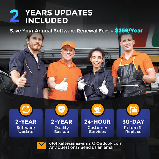 OTOFIX D1 Max ECU Coding Scanner with Bi-Directional Control & 40+ Services