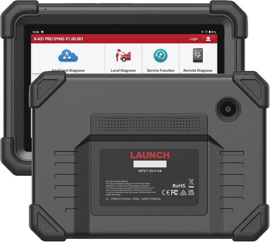 LAUNCH X431 PRO DYNO 2025 Scan Tool - ECU Coding & 38+ Services