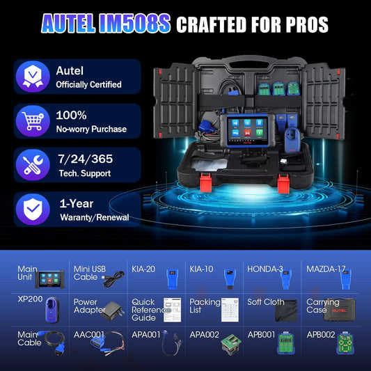 Autel IM508S Pro + XP400 Pro Scanner – All-System Key Programming Tool