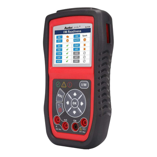 Autel AutoLink AL539 OBD2 Scanner with Multimeter & Code Reader