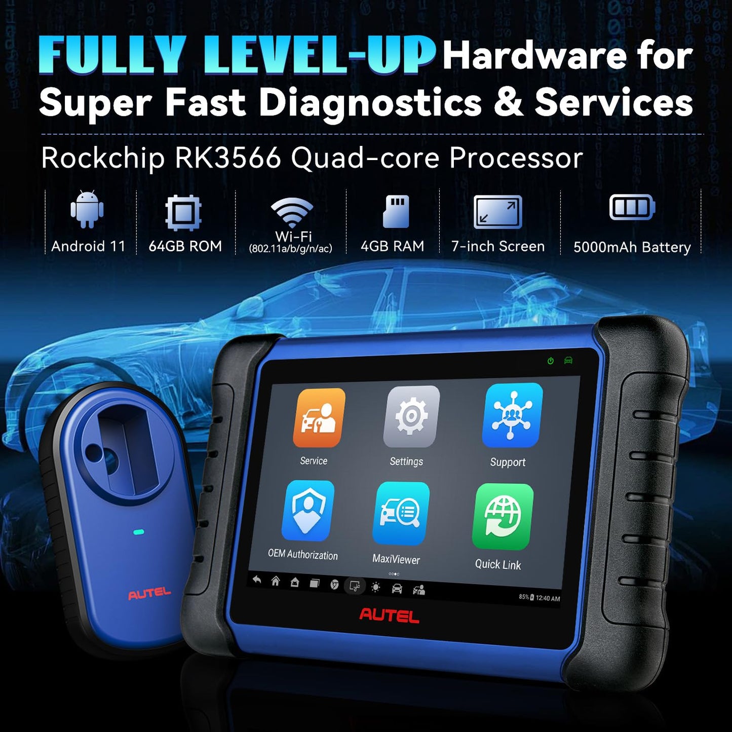 Autel MaxiIM IM508S Scanner 2025 Upgrade – 3000+ Tests & 40+ Services