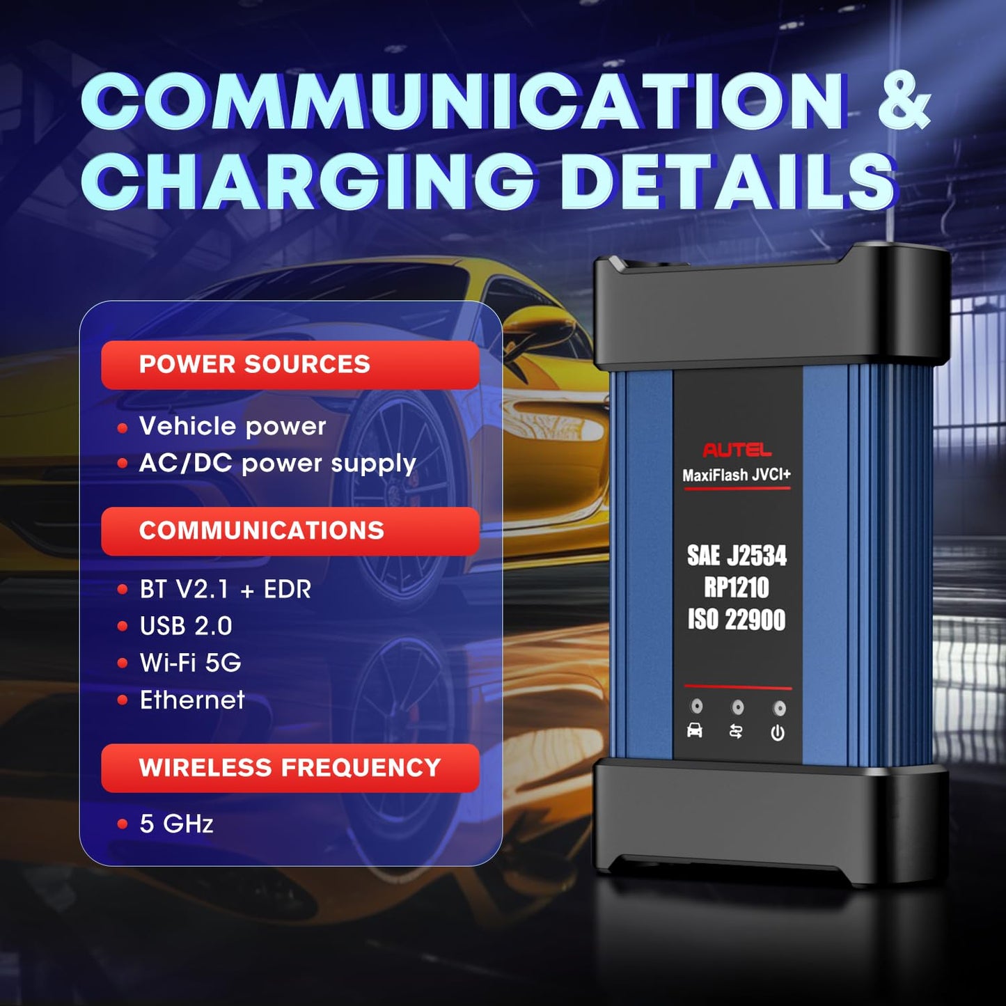 Autel MaxiFlash J2534 VCI – 2025 ECU Programming Tool