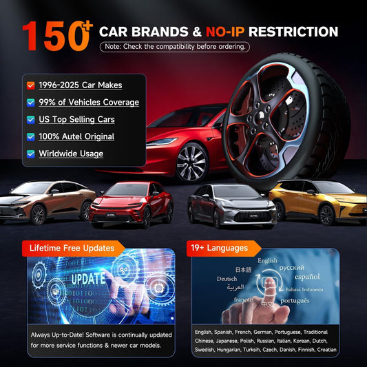 Autel MaxiTPMS TS501 PRO TPMS Tool – Program & Relearn MX-Sensors