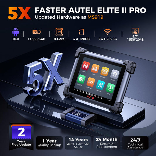 Autel MaxiSys Elite II PRO Scanner with MV108S (2025)