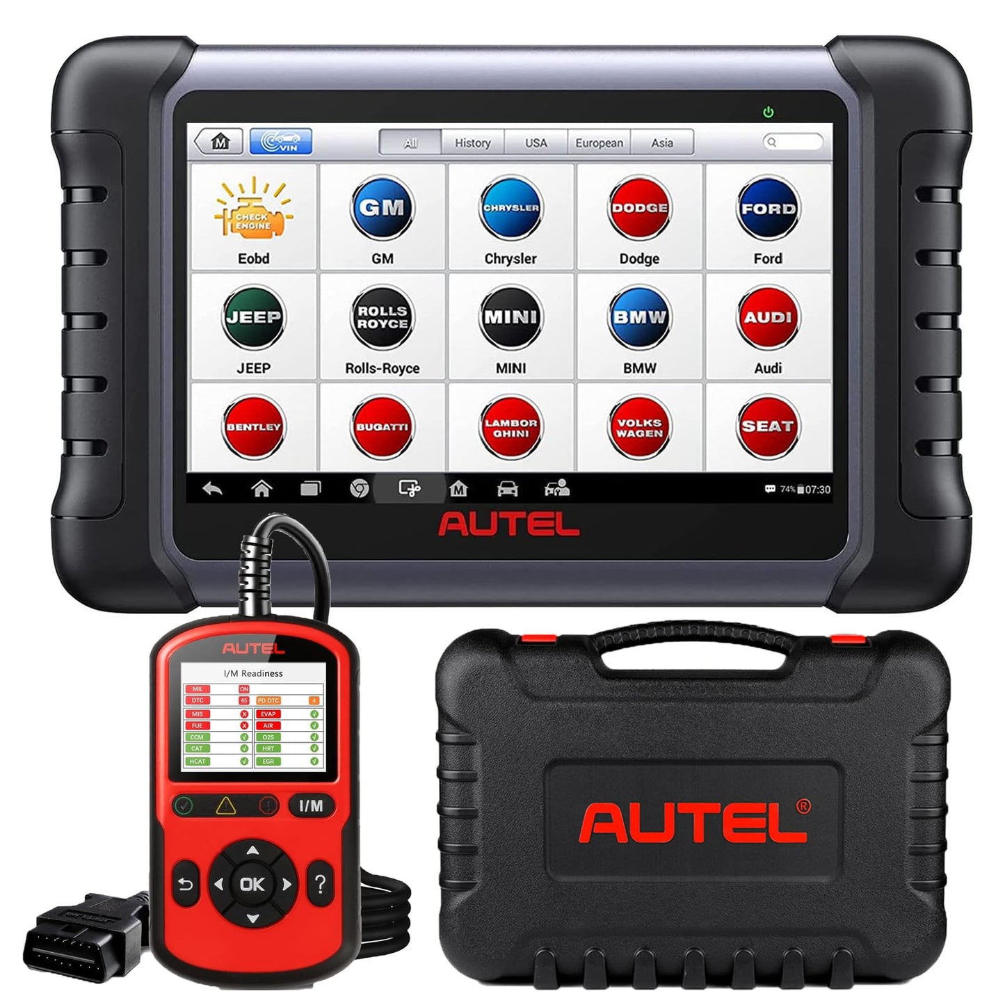 Autel MK808Z Scanner + AL549 Bundle | 28+ Services & FCA Auth