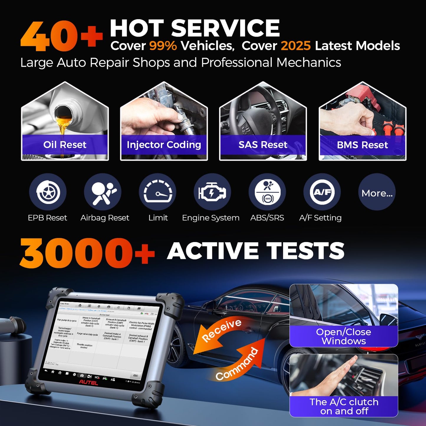 Autel MaxiSys Elite II PRO Scanner with MV108S (2025)