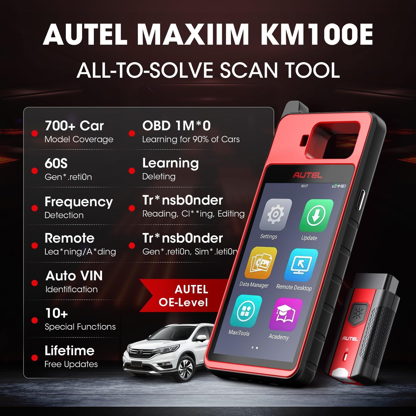 Autel MaxiIM KM100 Programmer 2025 – Fast OBD Match & Lifetime Update