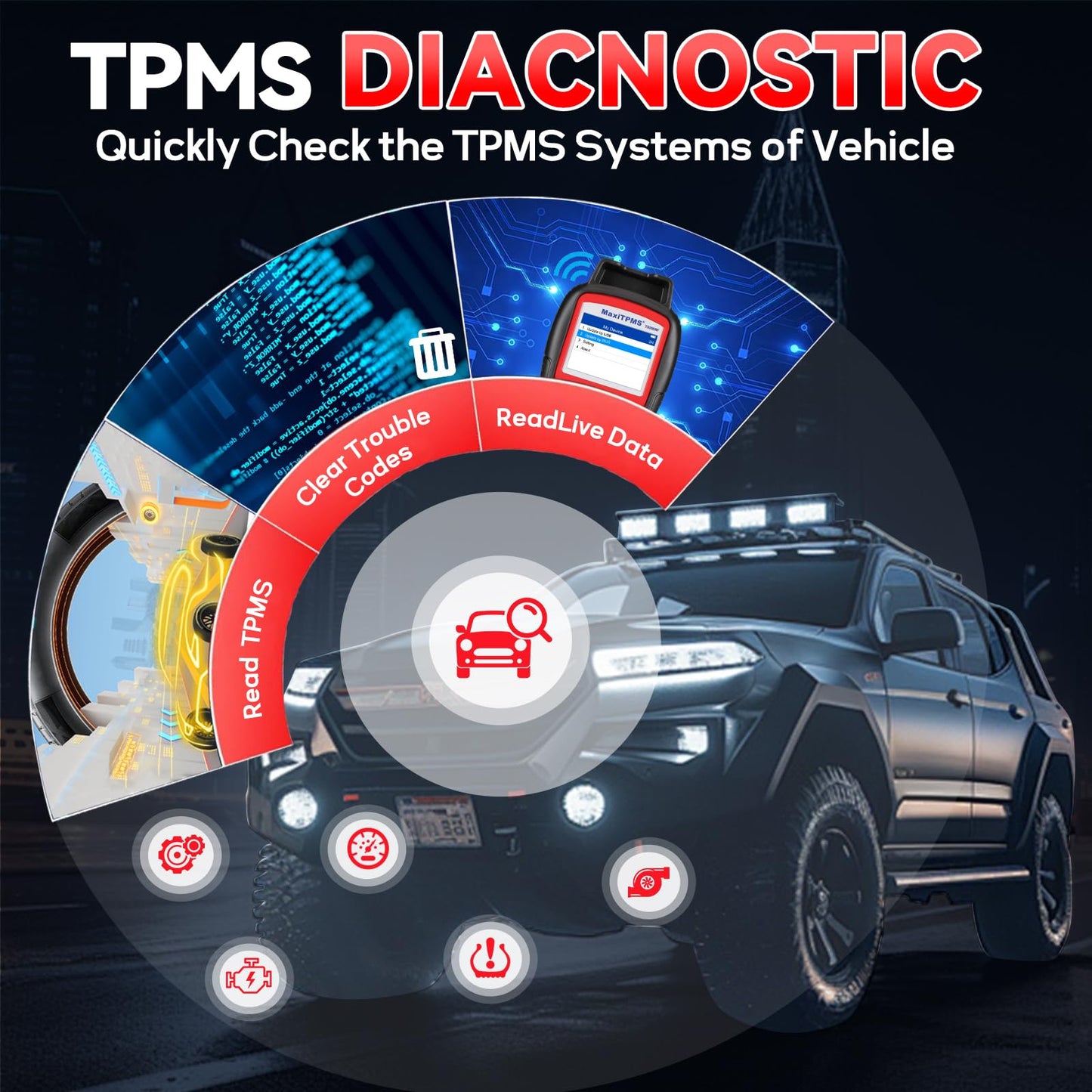 Autel MaxiTPMS TS508WF 2025 – Advanced TPMS Programming Tool