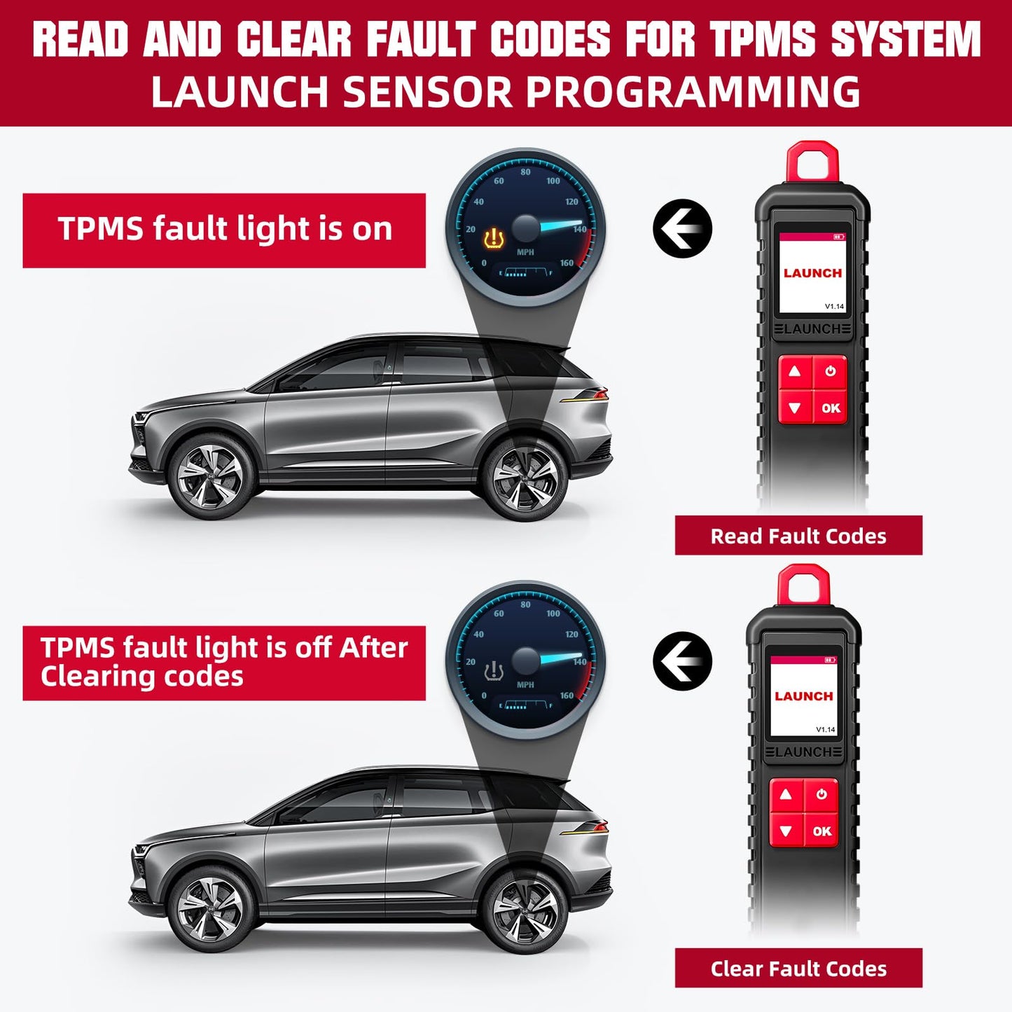 LAUNCH X431 i-TPMS Handheld TPMS Tool for X431 Scanners