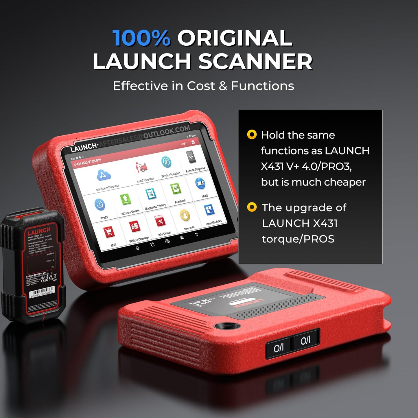 LAUNCH X431 PROS V+ 5.0 Elite 2025 OBD2 Scanner