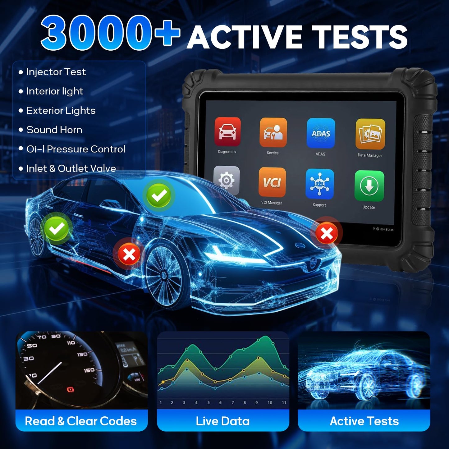 Autel MaxiSys MS906MAX Scanner – ECU Coding & 40+ Reset Services