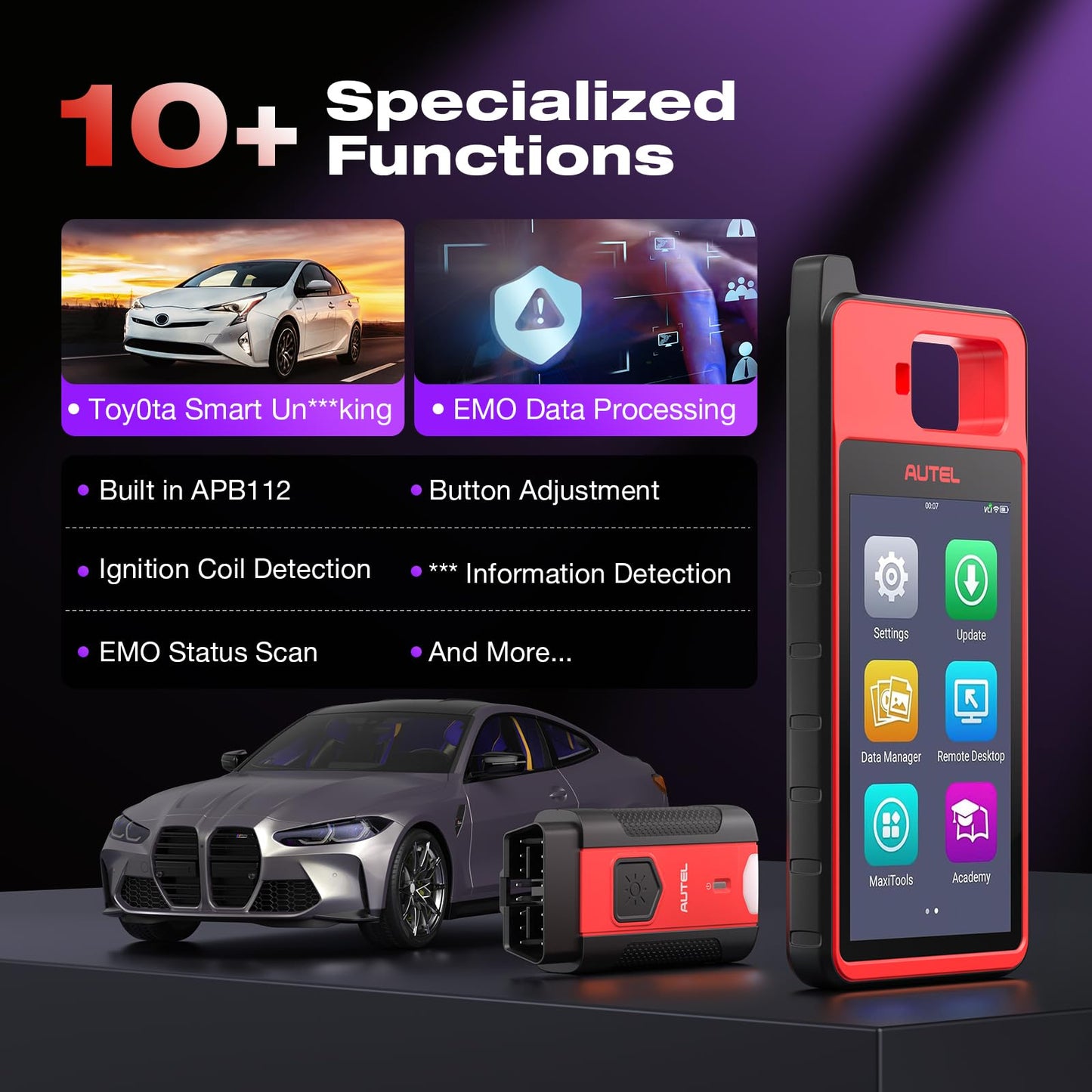 Autel MaxiIM KM100E 2025 OBD2 Programmer with APB112 Built-In