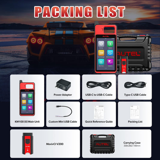 Autel MaxiIM KM100 Key Programmer – Fast OBD Learning & APB112 Built-In