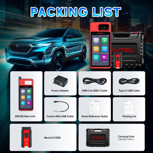 AUTEL MaxiIM KM100 Key Programming Tool | 2025 Handheld Version