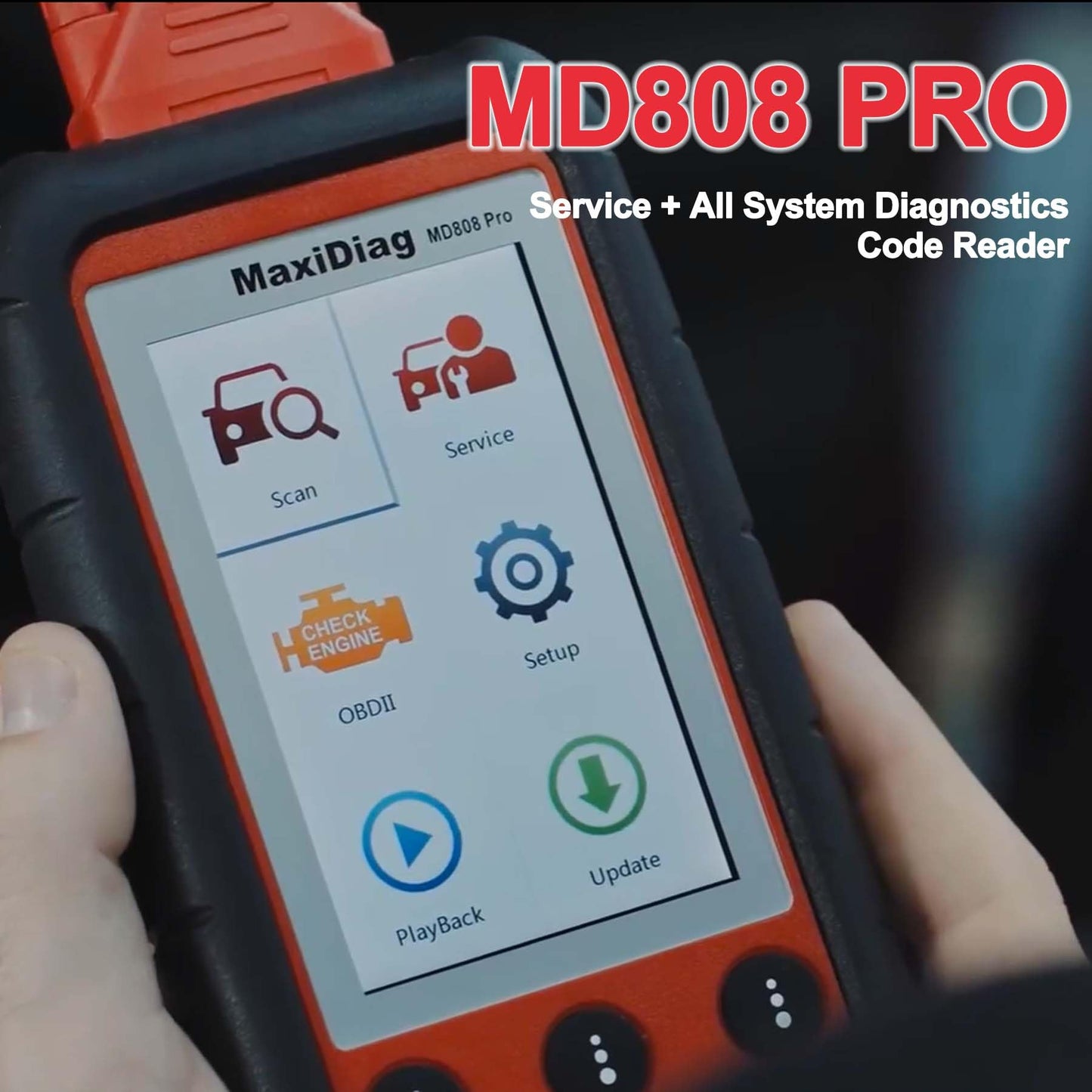 Autel MaxiDIAG MD808 Pro – All System OBD2 Scanner & Reset Tool