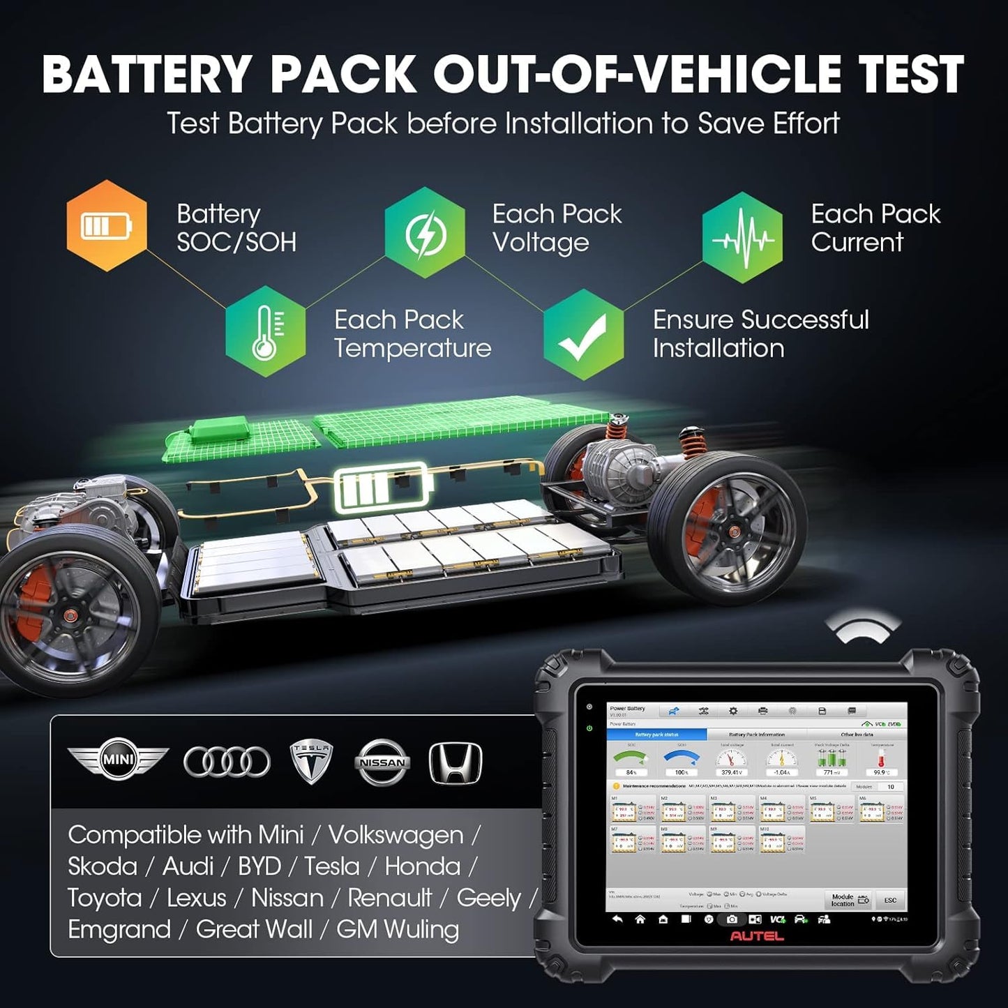 Autel MaxiSys MS909EV – 2025 EV & ECU Diagnostic Scanner