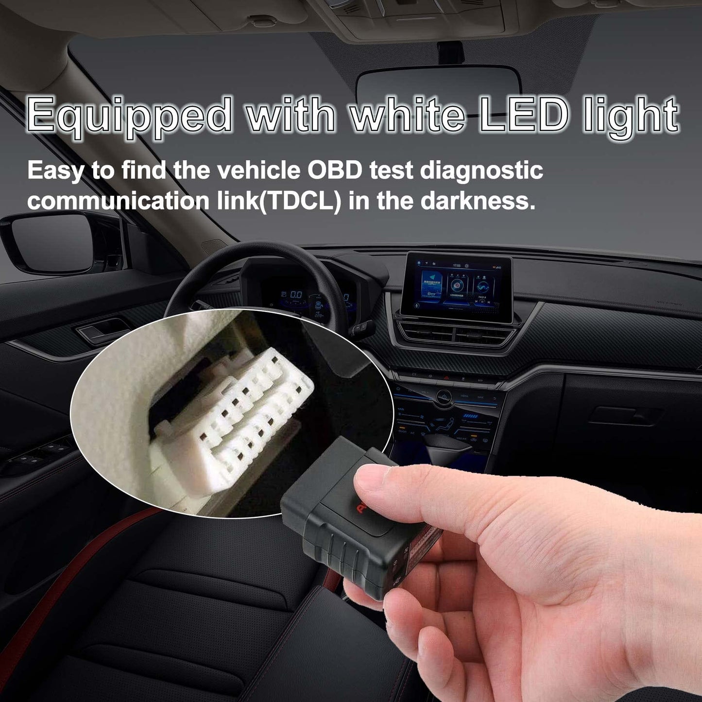 Autel MaxiVCI VCI Mini Bluetooth OBD2 Adapter for MK808BT
