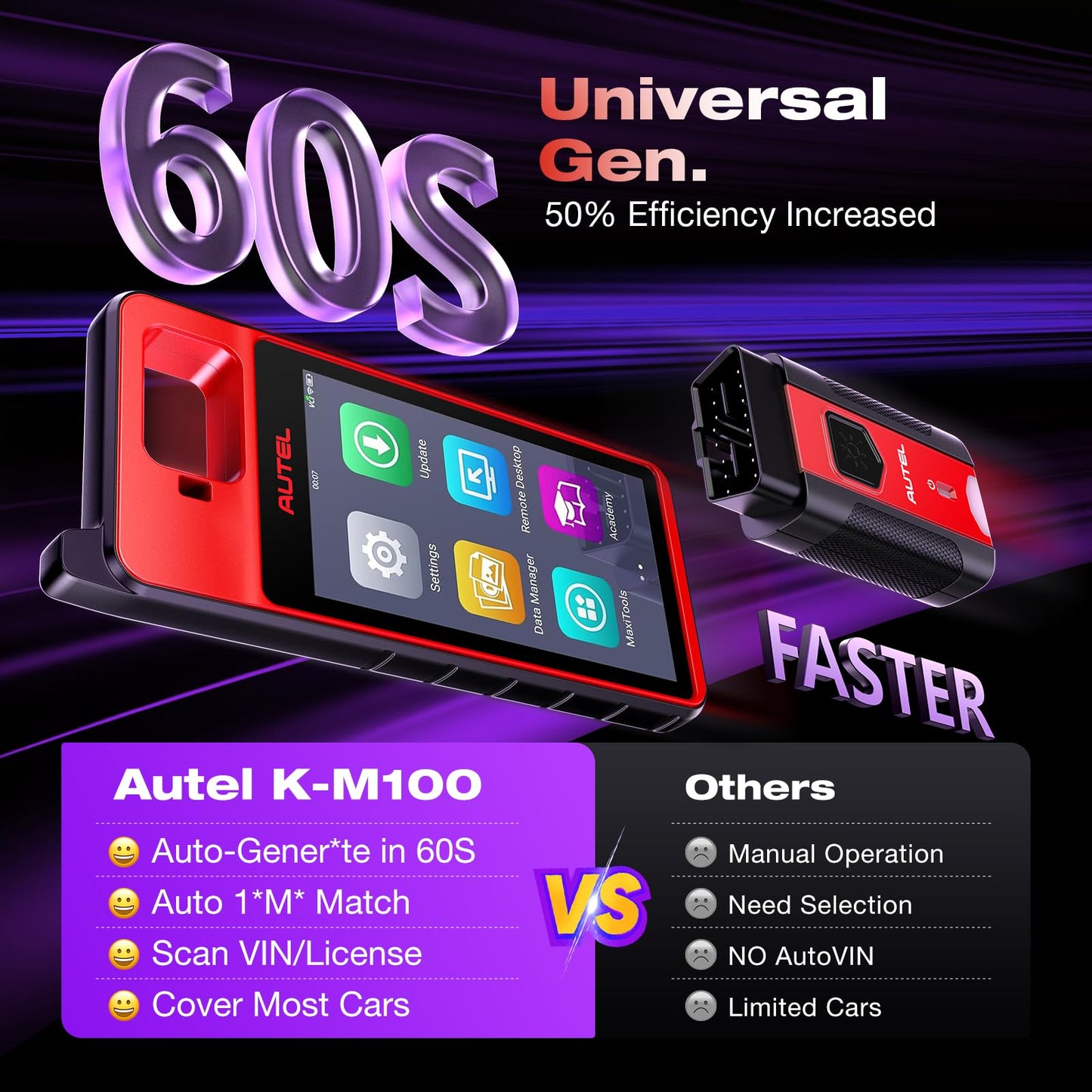 Autel MaxiIM KM100E 2025 OBD2 Programmer with APB112 Built-In