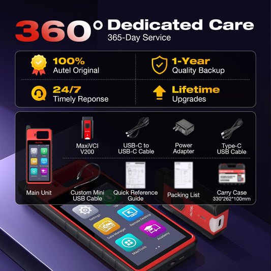 Autel MaxiIM KM100E Scanner – 2025 IM Lite Tool with APB112