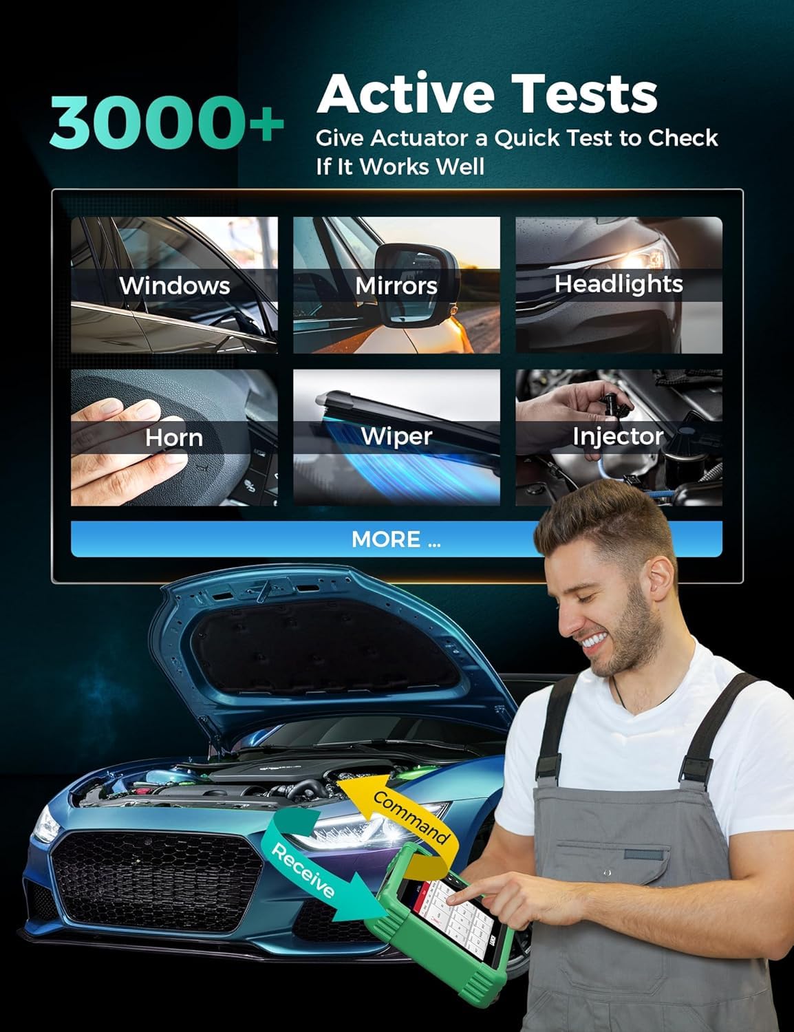 LAUNCH X431 CRP919 EV – 2025 EV Diagnostic Scanner