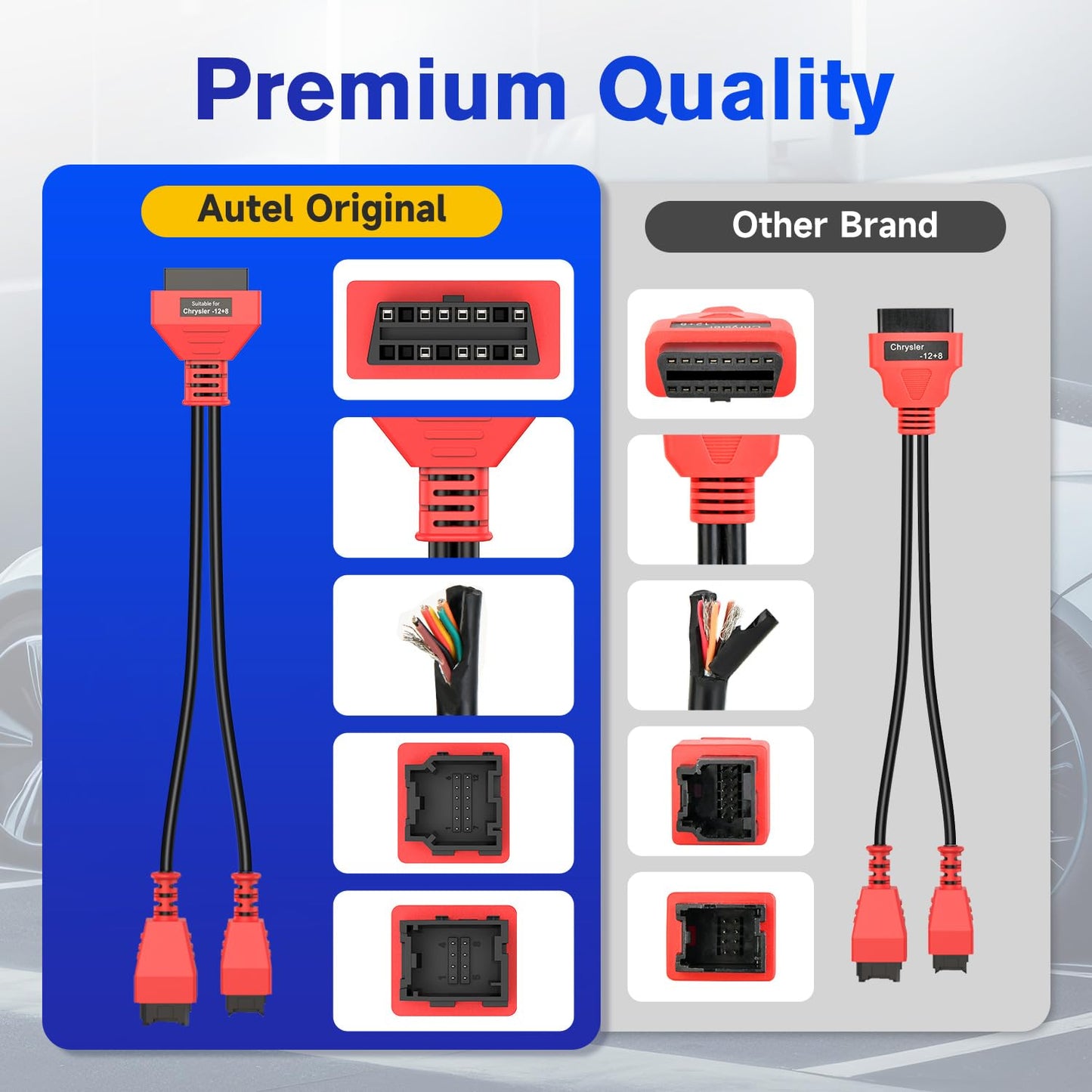 Autel 12+8 OBD2 Adapter Cable for Chrysler FCA SGW Bypass