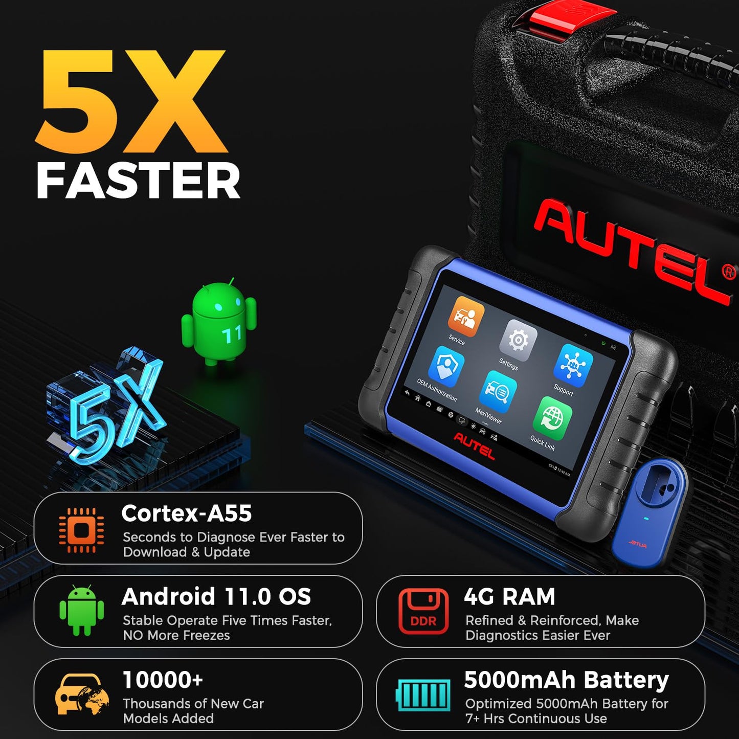Autel MaxiIM IM508S 2025 with XP400 PRO | 40+ Services & ECU Coding