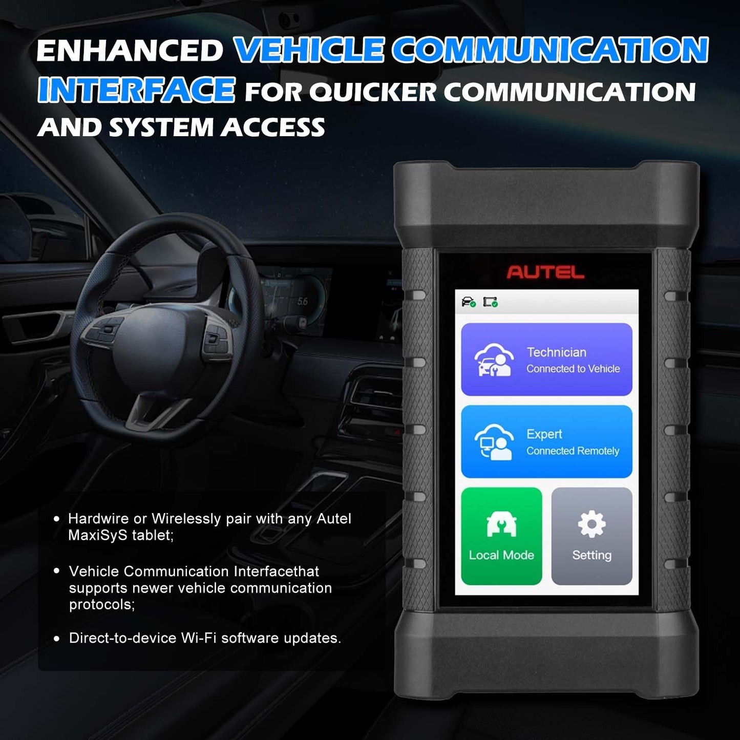 Autel XLink J2534 Programmer & Remote Diagnostic Tool