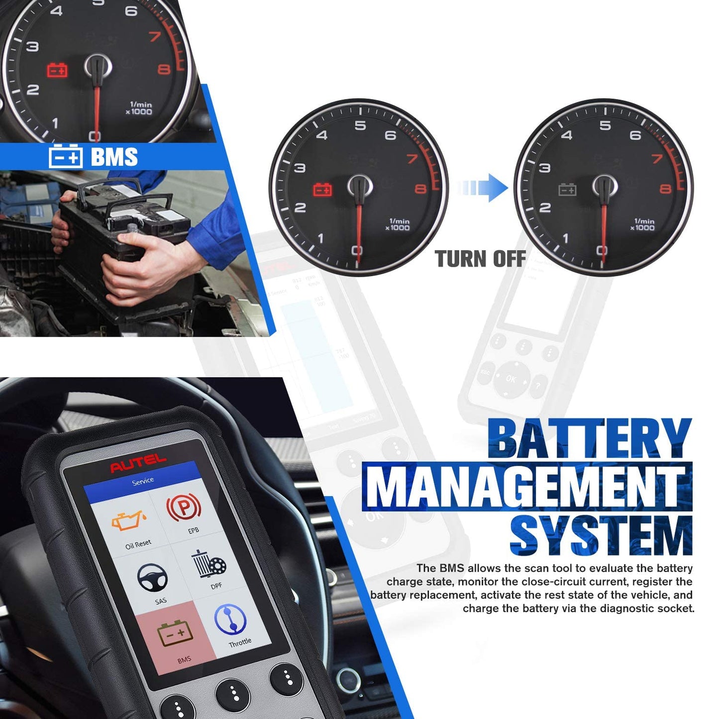 Autel MaxiDiag MD806 PRO OBD2 Full Systems Diagnostic Scanner