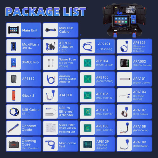 Autel IM608 PRO II Scanner with XP400 PRO – ECU Coding & 3000+ Tests
