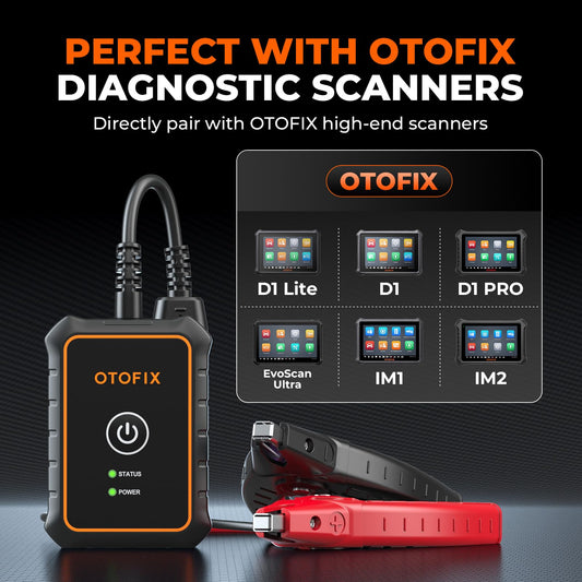 OTOFIX BT1 Lite Car Battery Tester 6V-12V with Cranking & Charging System Scan