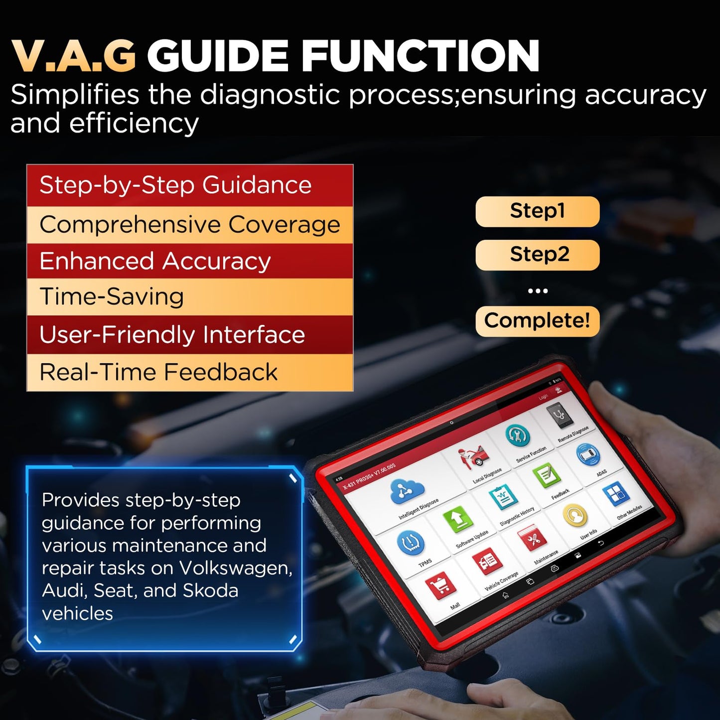 LAUNCH X431 PRO3S+ V5.0 Elite 2025 Scanner with ECU Coding