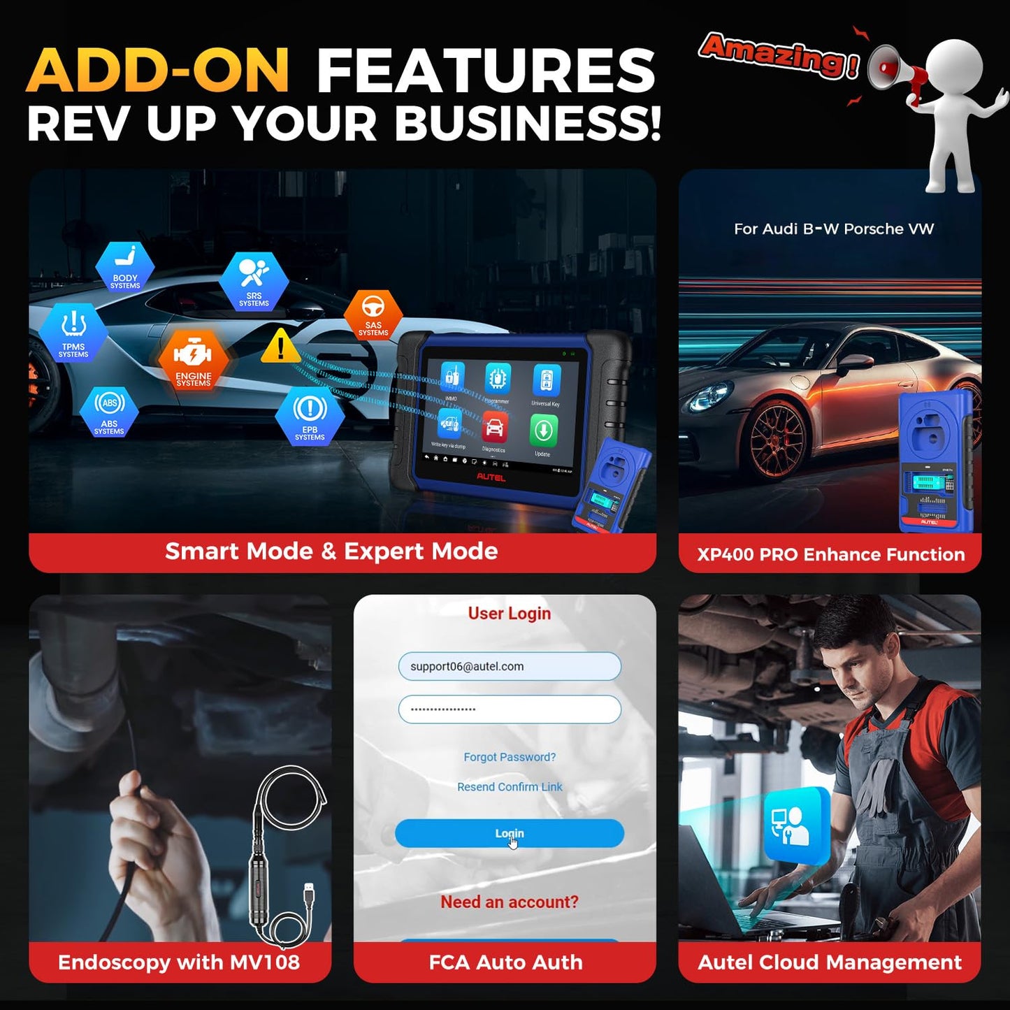 Autel MaxiIM IM508S 2025 with XP400 PRO | 40+ Services & ECU Coding