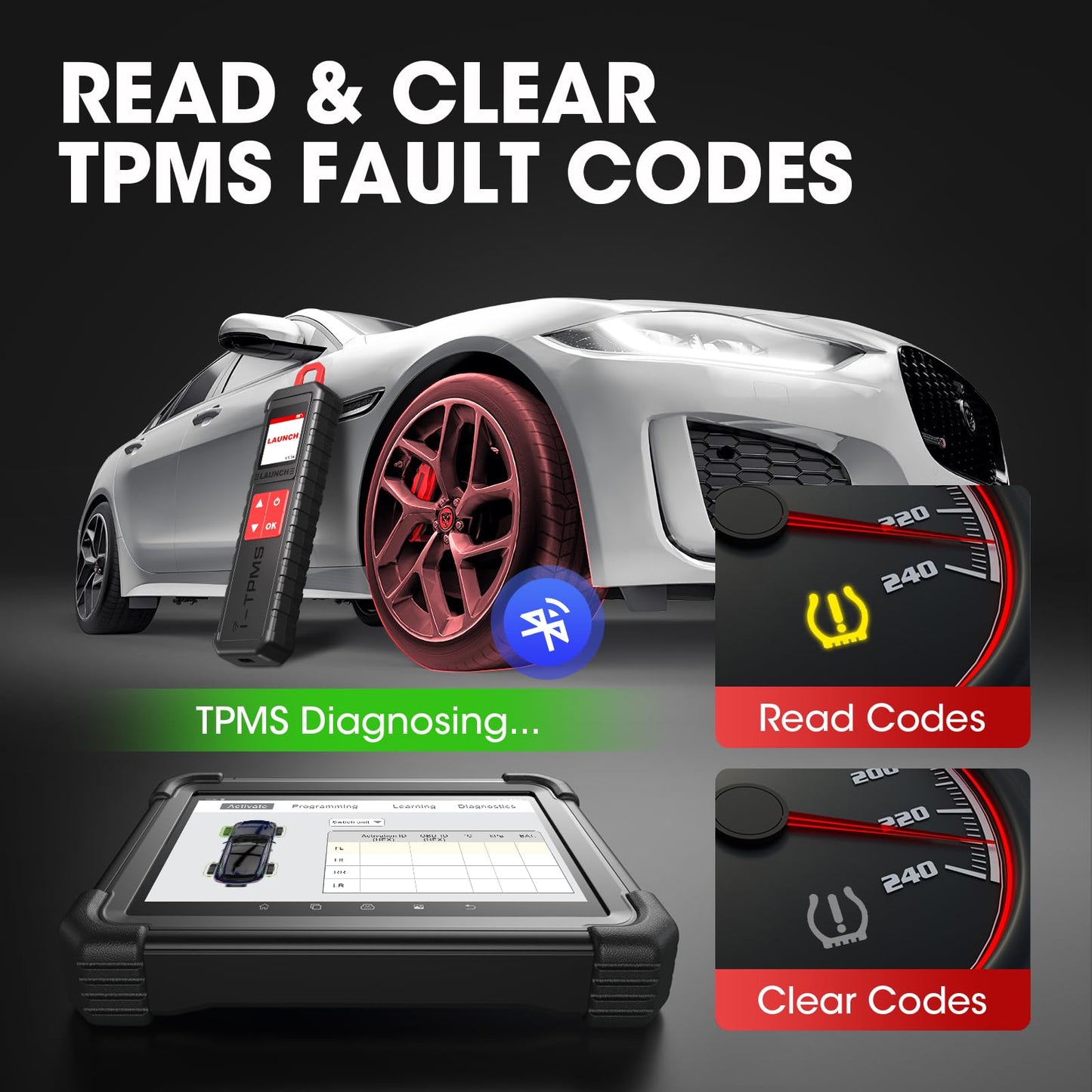 LAUNCH X431 i-TPMS TSGUN 2025 - Advanced TPMS Sensor Service Tool