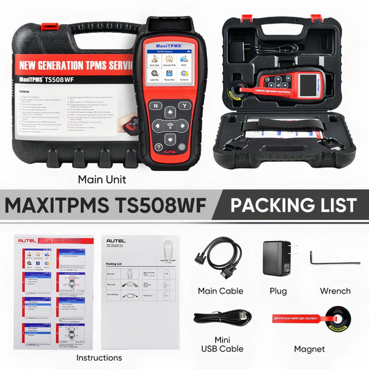 Autel TS508WF TPMS Programming Tool – 2025 WiFi Version