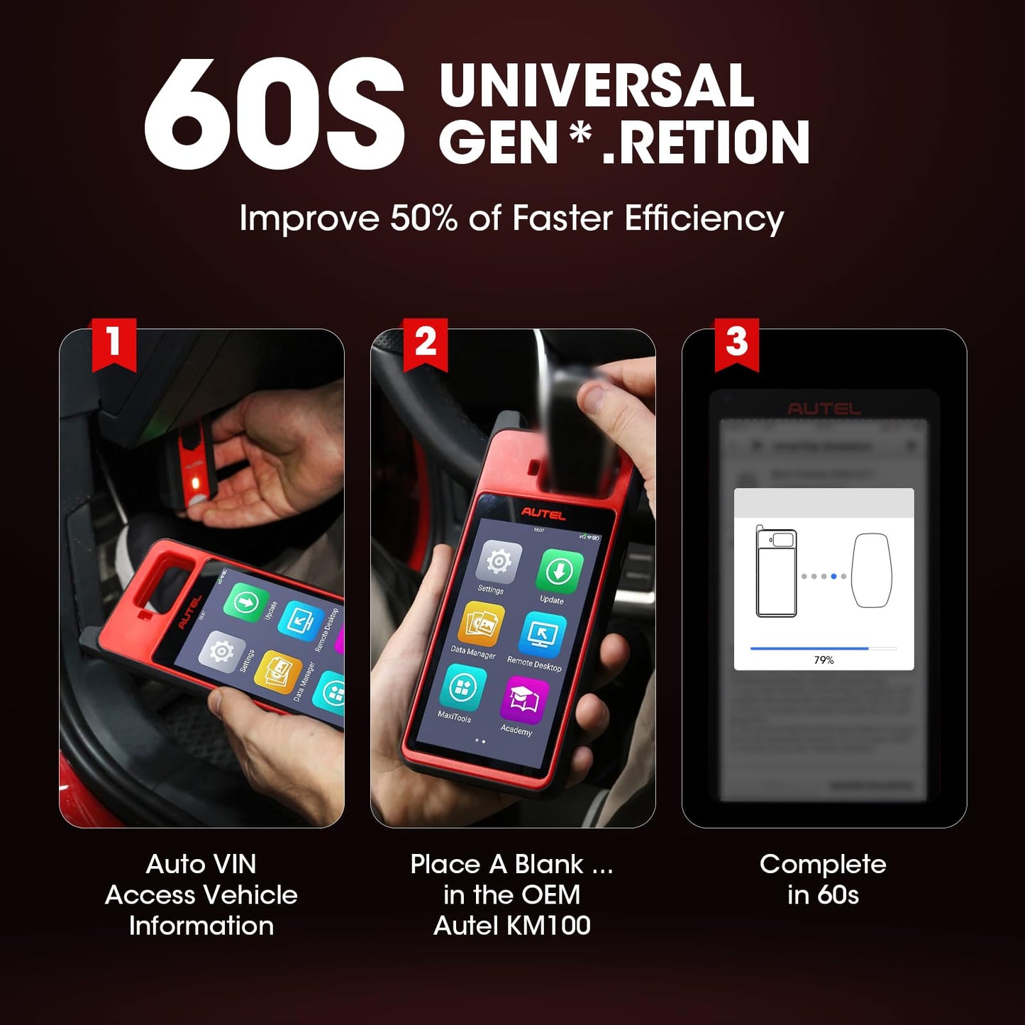 Autel MaxiIM KM100 Programmer 2025 – Fast OBD Match & Lifetime Update