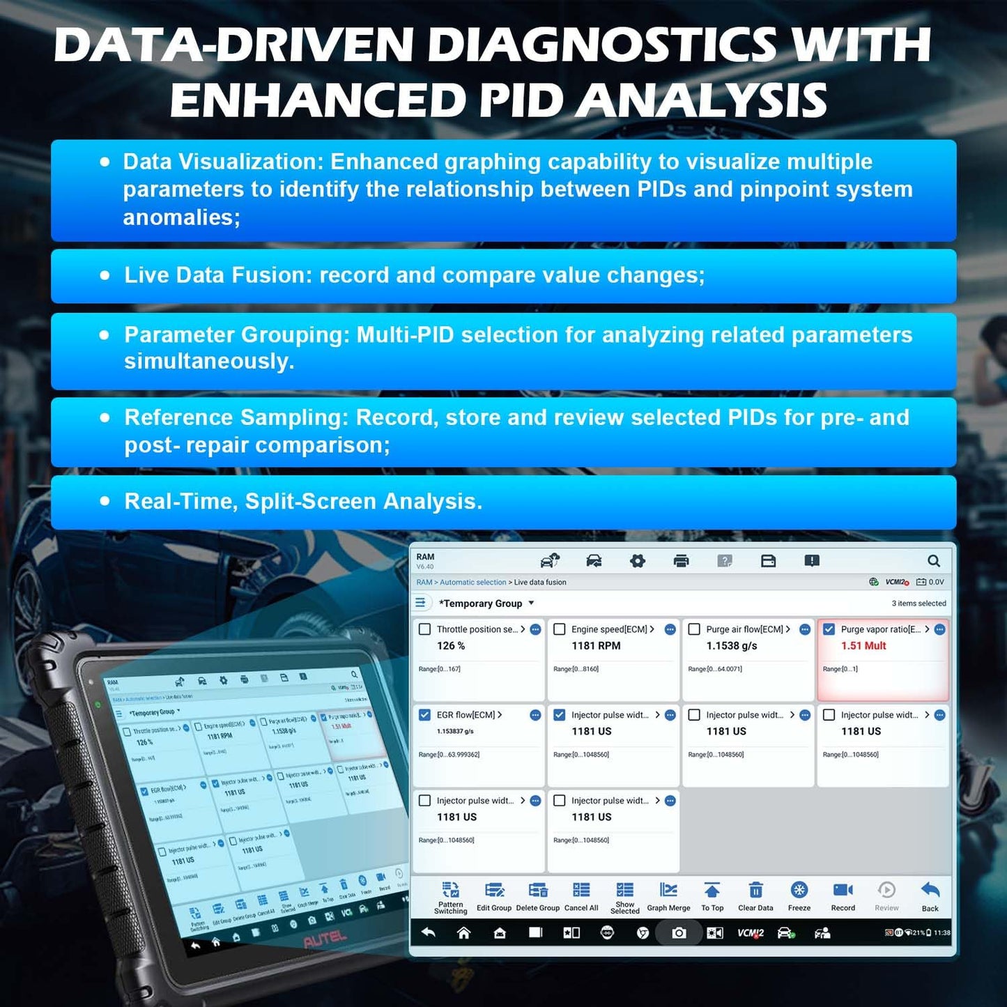 Autel Ultra S2 2025 Diagnostic Scanner with AI & VCMI2