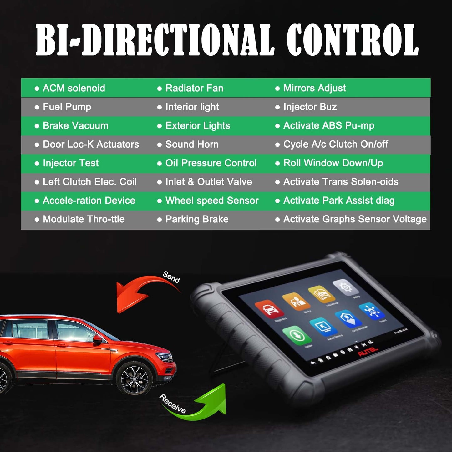 Autel MX900 OBD2 Scanner – 2025 All-System Diagnostic Tool