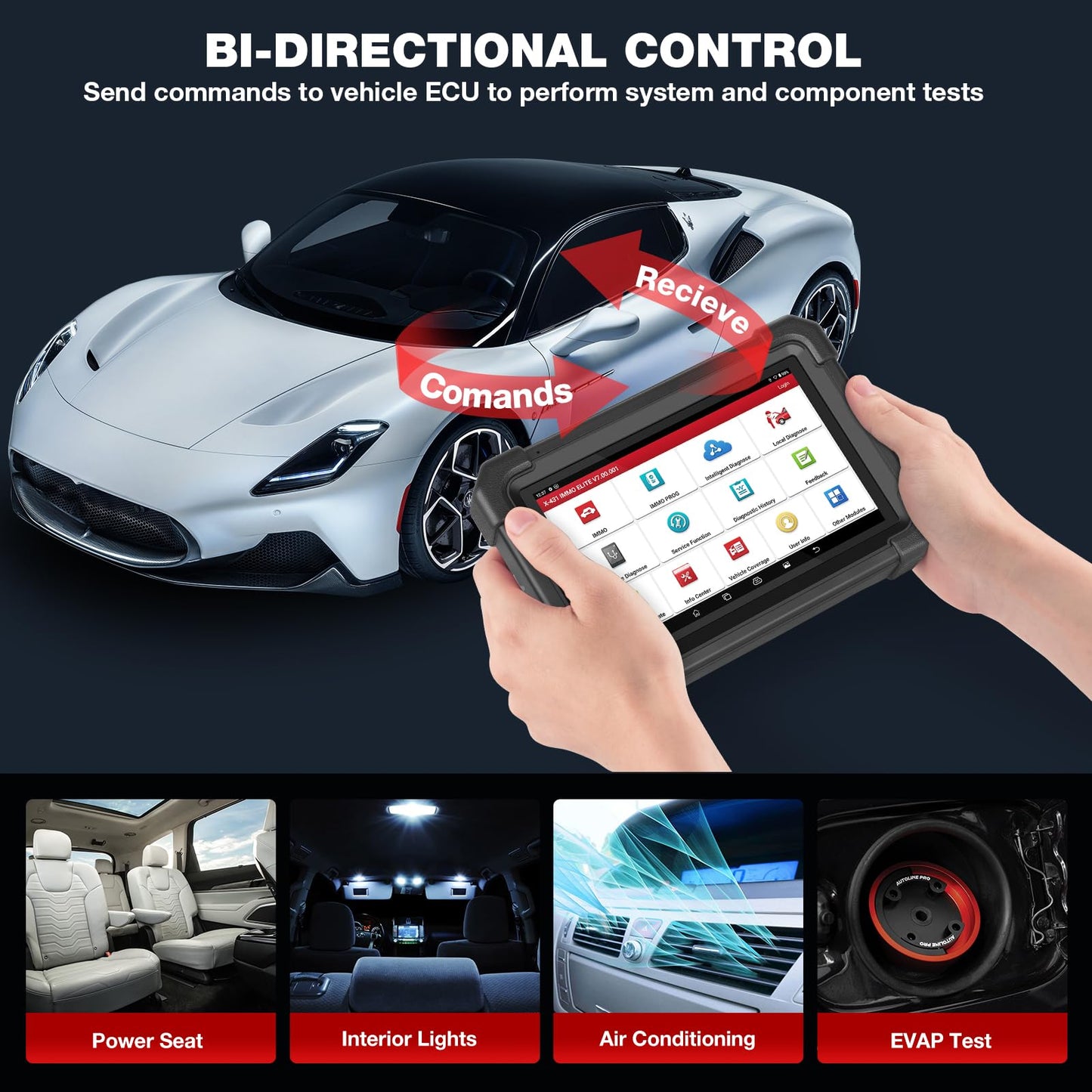 LAUNCH X431 Elite 5.0 with X-PROG3 – Pro Diagnostic Scanner 2025