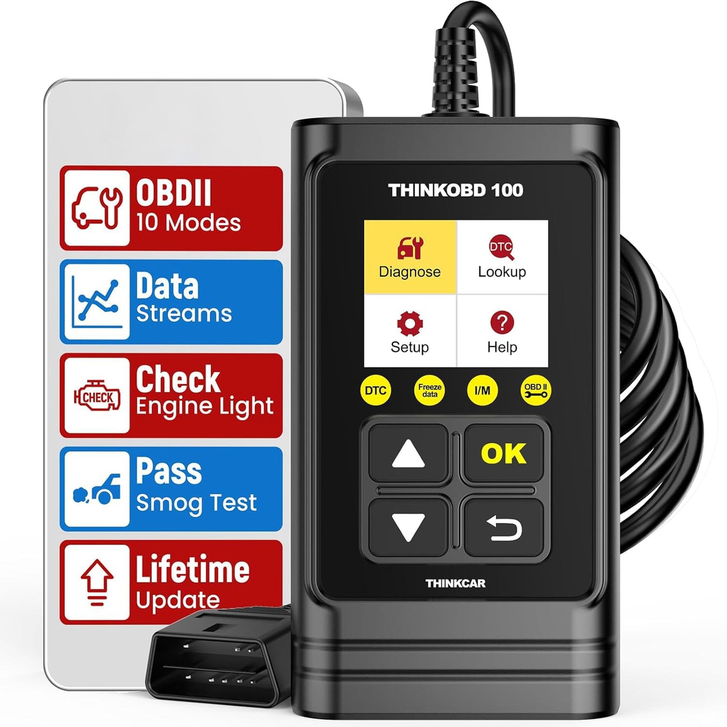 ThinkOBD 100 OBD2 Scanner – Check Engine Code Reader