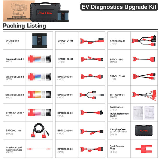 Autel MaxiSys EV Upgrade Kit 2025 – Complete EV Diagnostic & Battery Analysis
