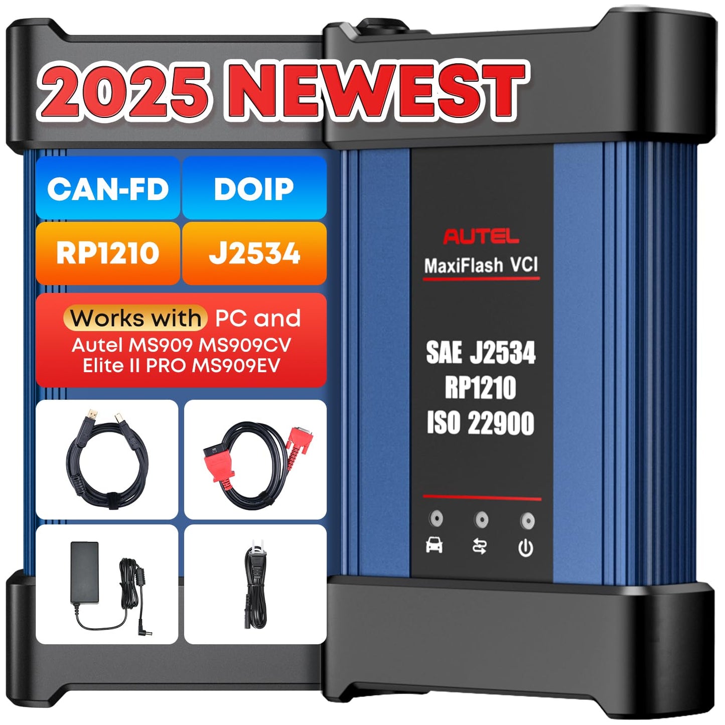 Autel MaxiFlash J2534 VCI – 2025 ECU Programming Tool