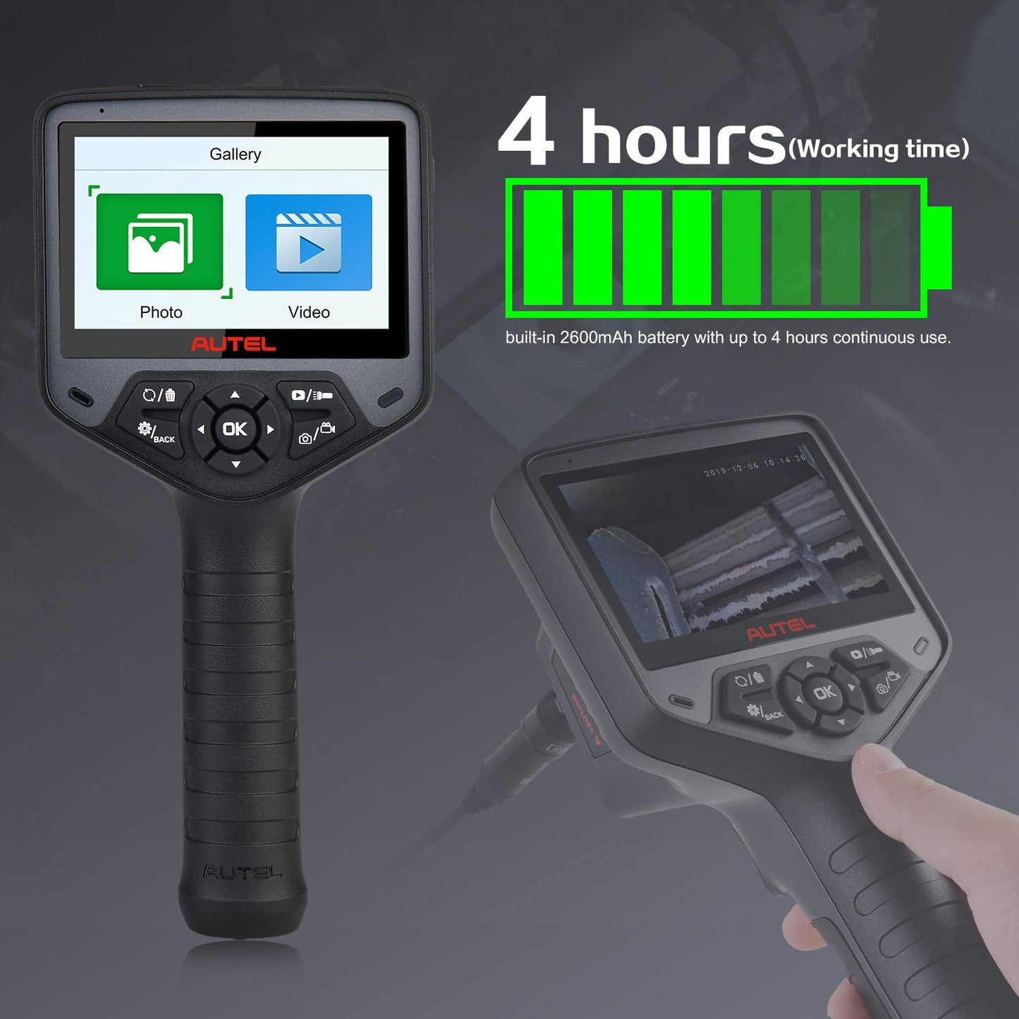 Autel MaxiVideo MV480 Dual-Camera HD Inspection Endoscope Tool
