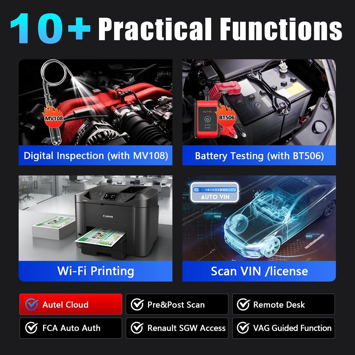 Autel MaxiPRO MP900TS 2025 ECU Coding & TPMS Scanner