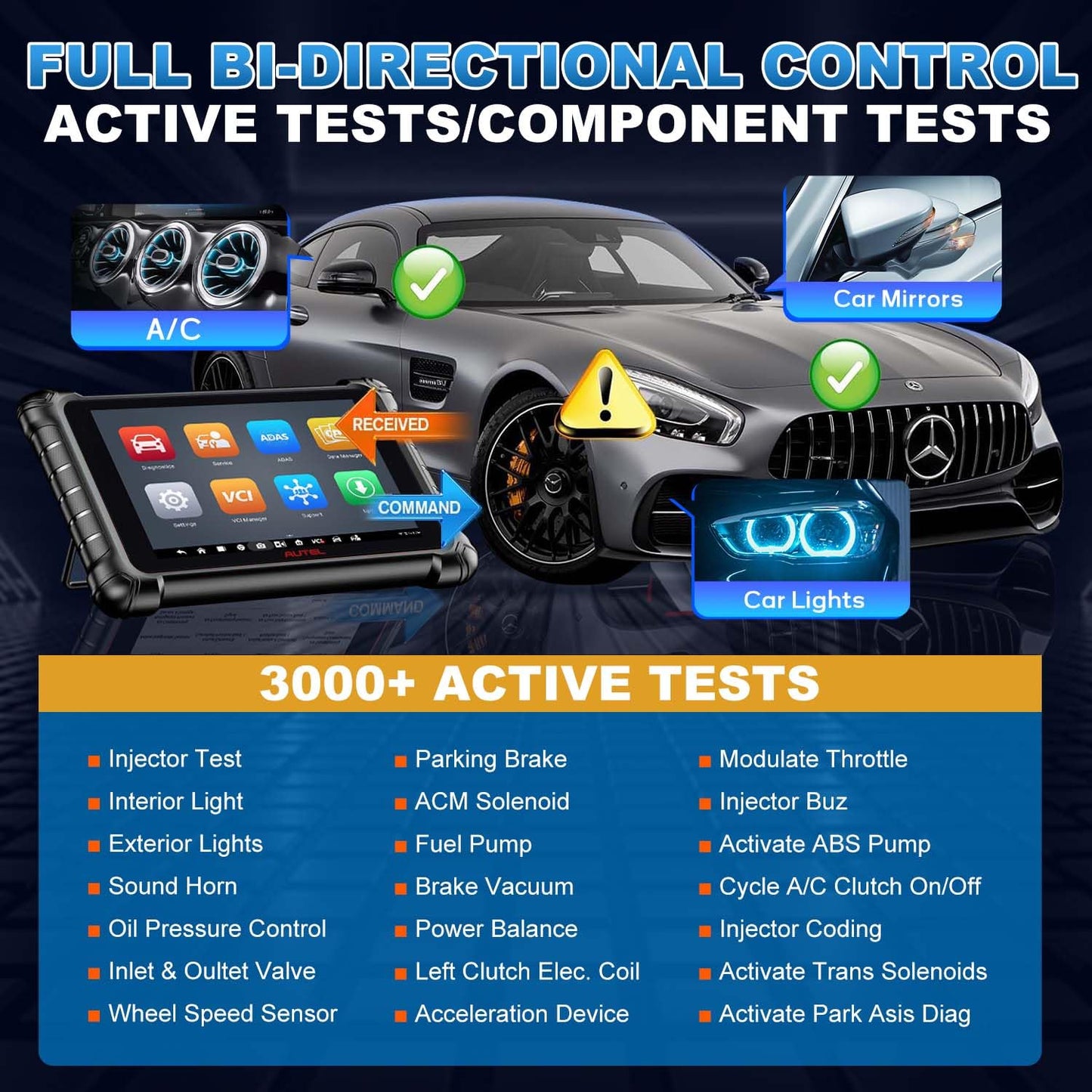 Autel MaxiSys MS906Pro Scan Tool – Advanced ECU Coding & Full Diagnostics
