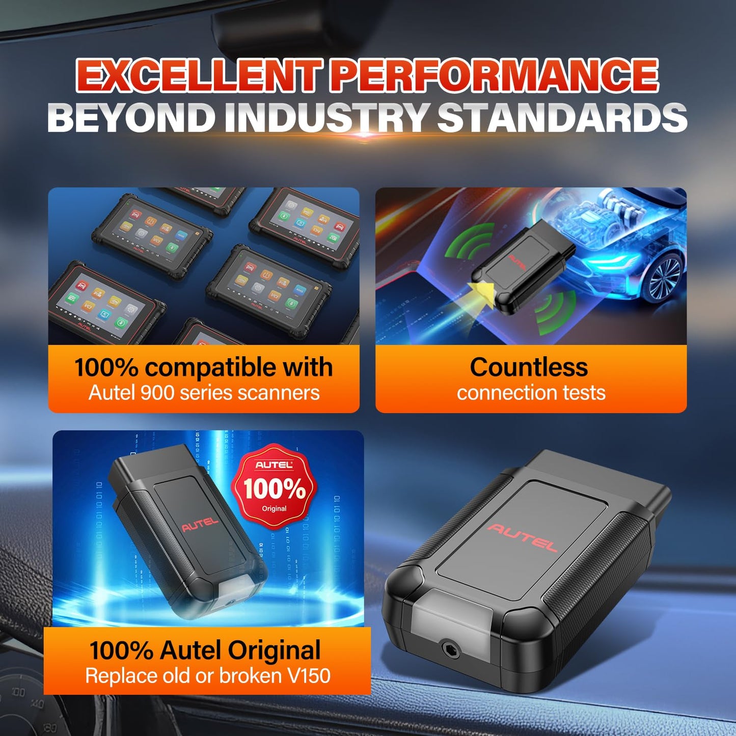 Autel MaxiVCI V150 Bluetooth VCI Dongle for MK900 Series