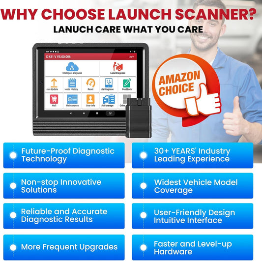 LAUNCH X431 V Pro 5.0 Elite 2025 | Bi-Directional Bluetooth Scanner