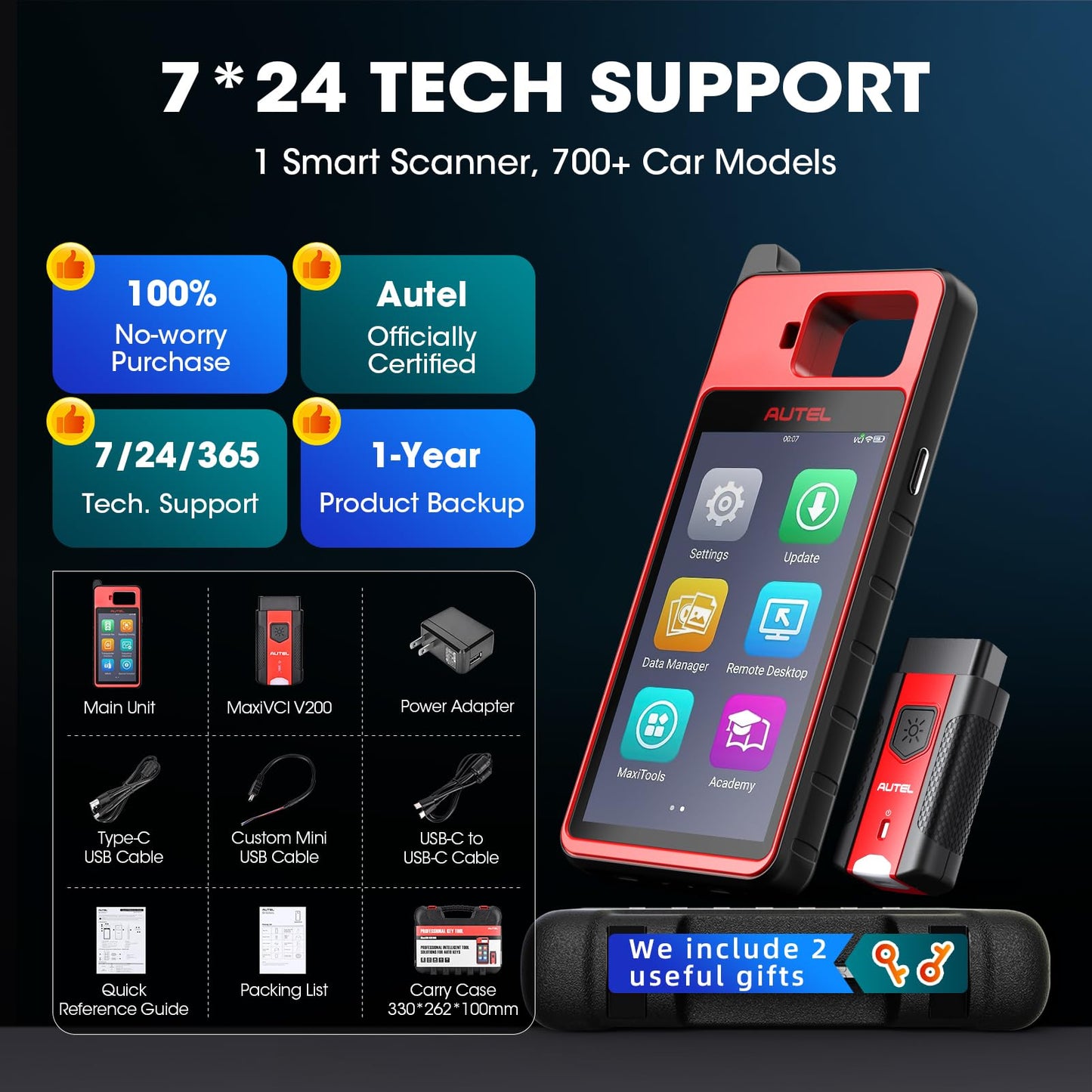 Autel MaxiIM KM100E 2025 Key Programmer & Diagnostic Tool