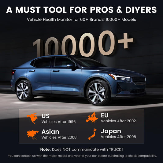 ANCEL FX2000-US OBD2 Scanner ABS SRS Transmission Code Reader