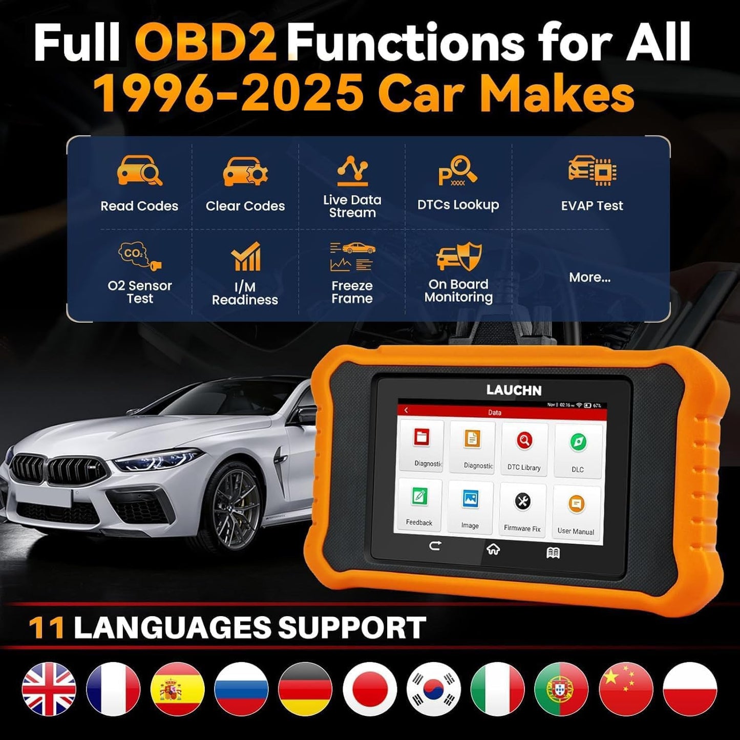 Launch X431 Elite 2.0 for Chrysler Dodge Jeep