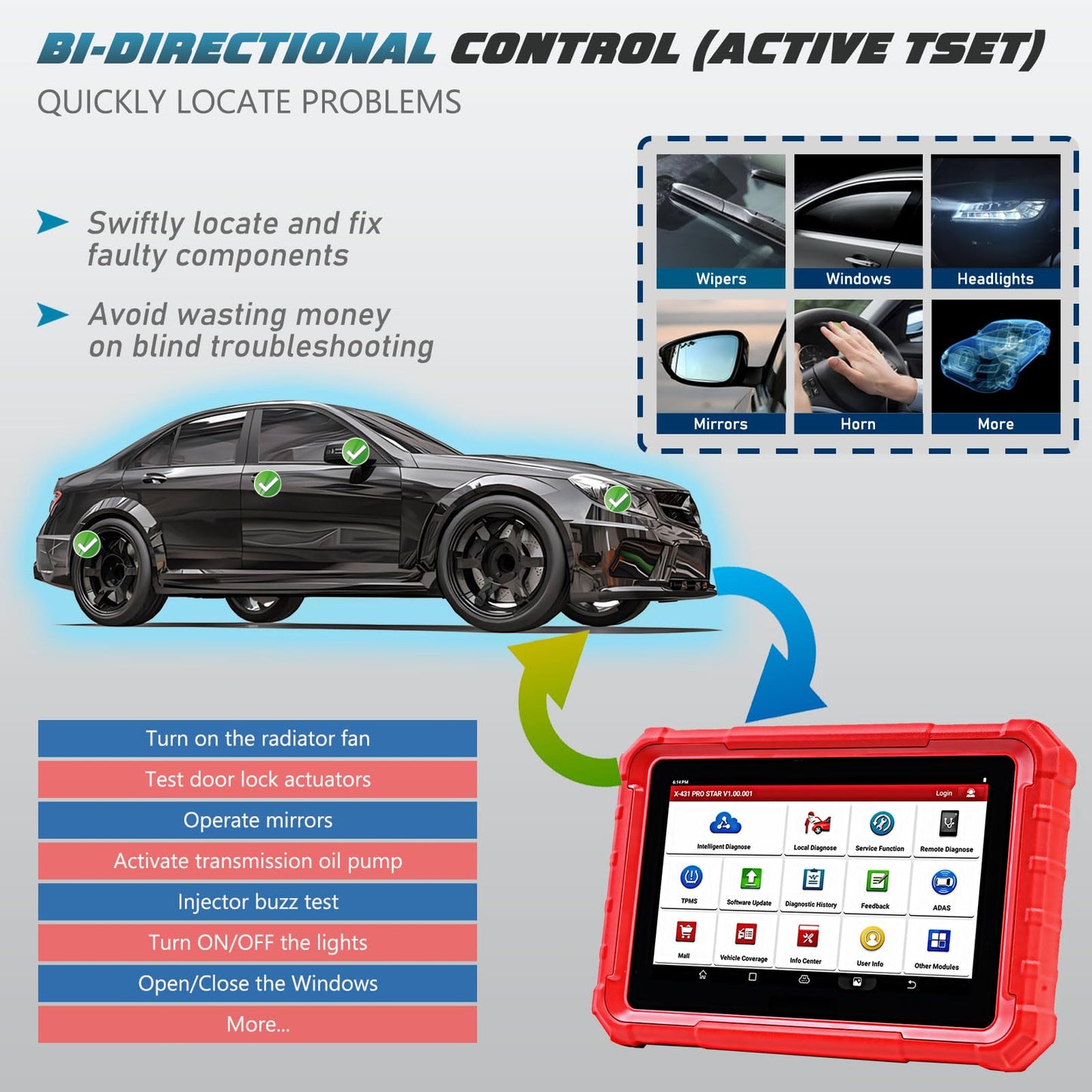 LAUNCH X431 PRO STAR 2025 OBD2 Scanner – ECU Coding & 37+ Resets